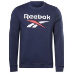 REEBOK IDENTITY FLEECE STACKED LOGO CREW