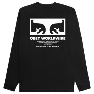 Obey OBEY THE MEDIUM IS THE MESSAGE