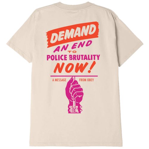 Obey OBEY END POLICE BRUTALITY
