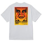 OBEY ICON STENCIL FLAME OBEY ICON STENCIL FLAME