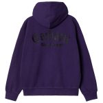 Hooded Onyx Script Sweatshirt