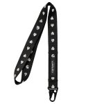 Drewe Heart Stripe Keychain