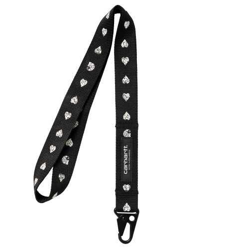 Carhartt WIP Drewe Heart Stripe Keychain