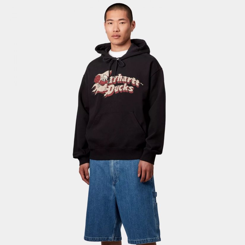 Hooded Flaming Ducks Sweat