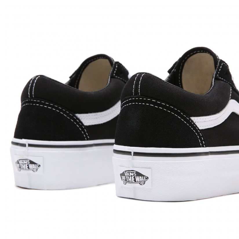 Vans old best sale skool platform men