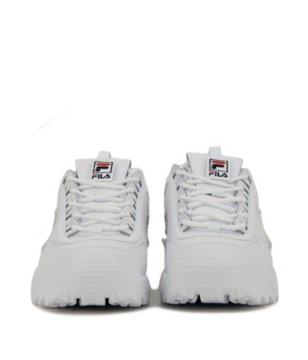 fila disruptor 2 patches white