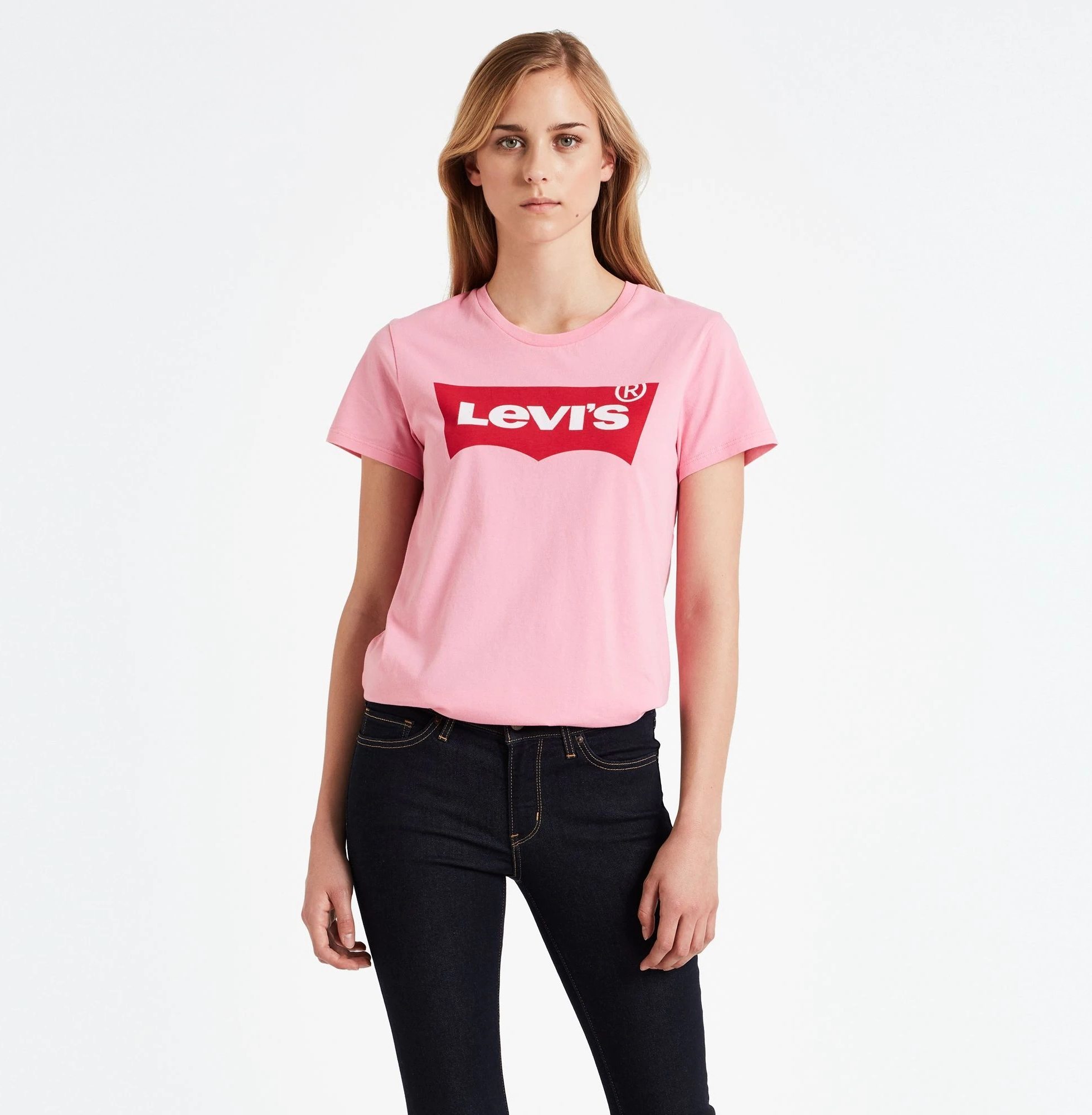 levis pink tshirt