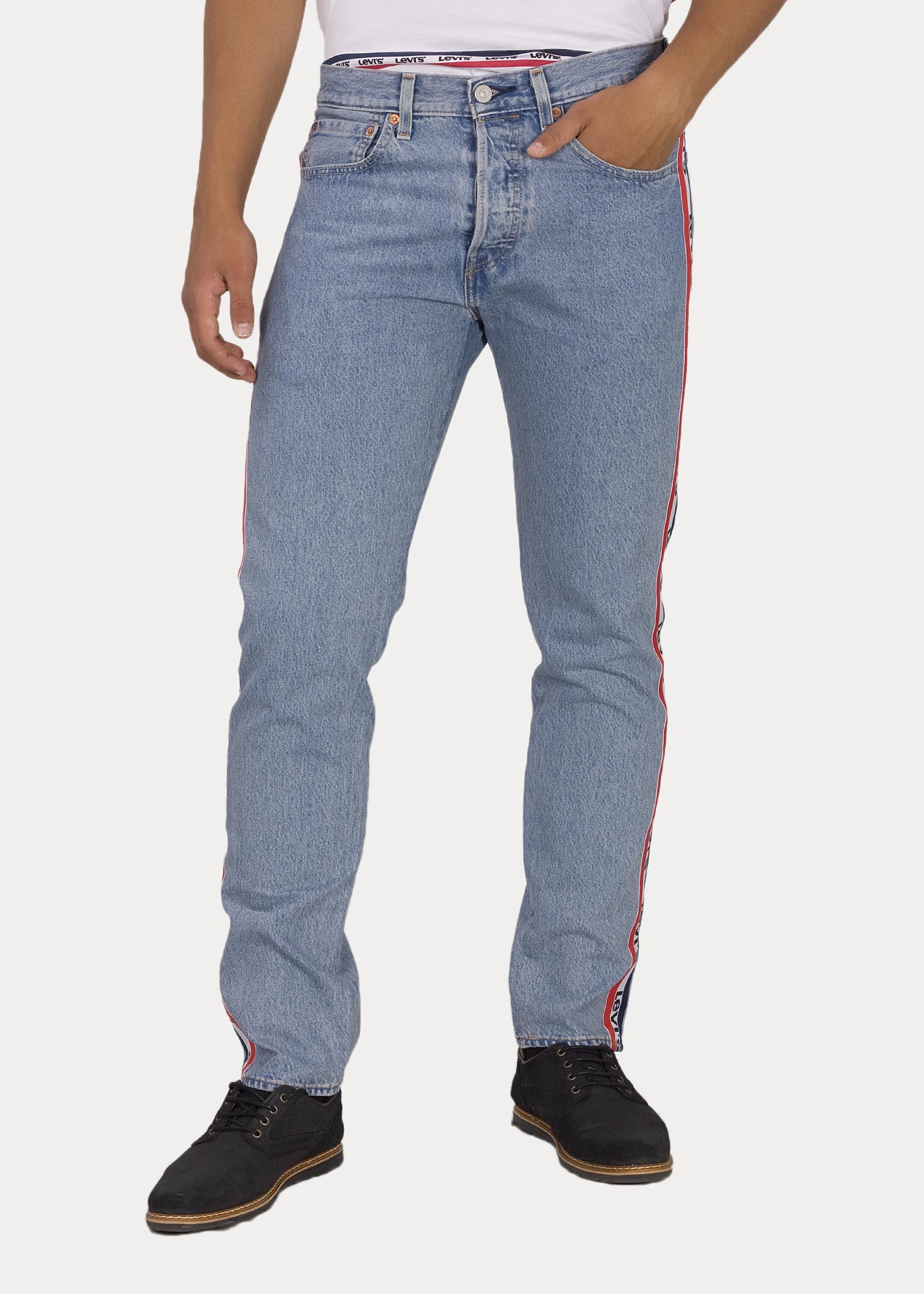 levi's taper sports stripe