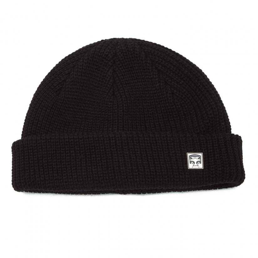 micro beanie black